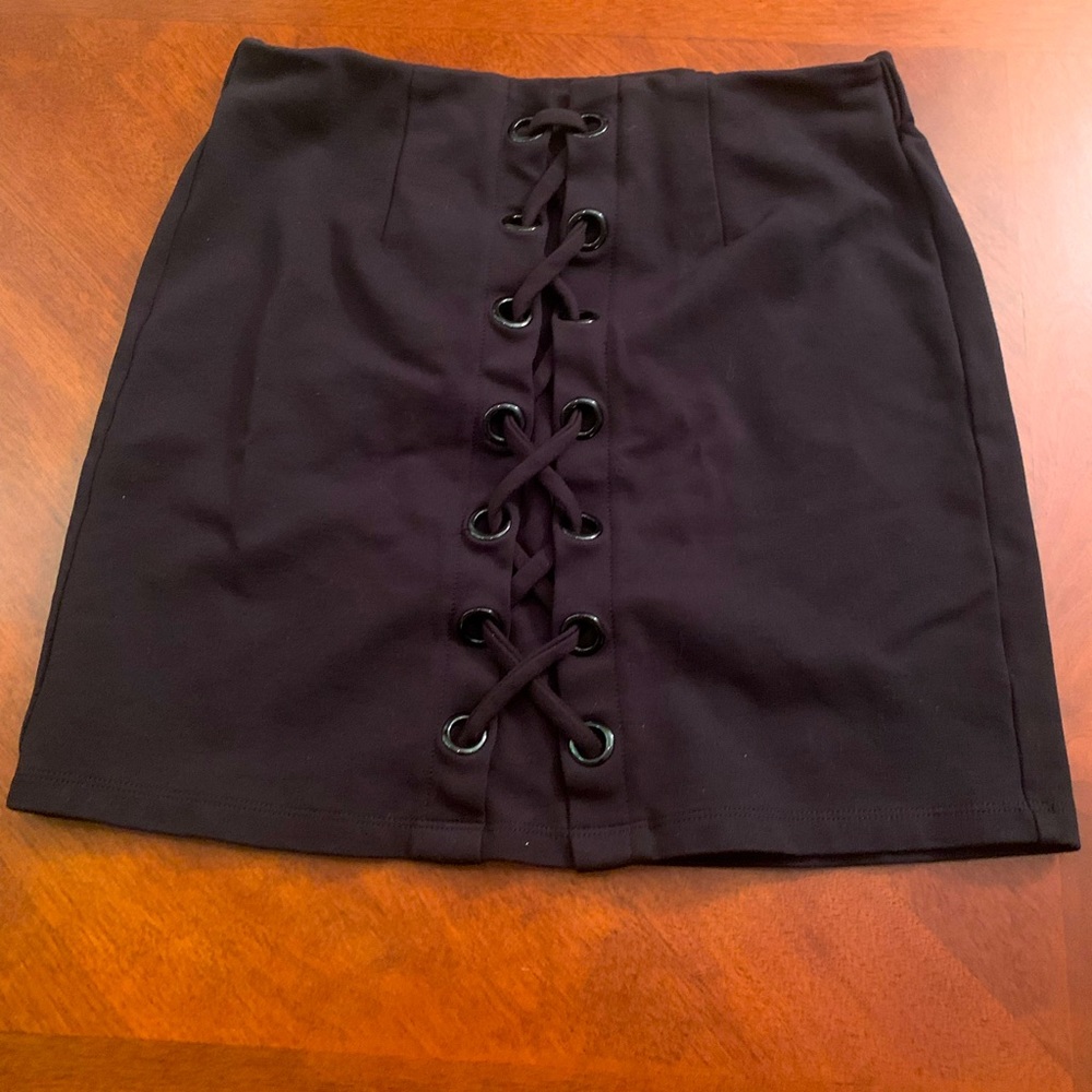 Shinestar Lace Up Skirt Size Medium.